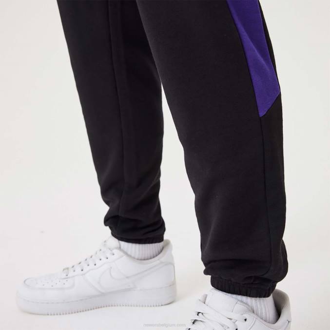 New Era la lakers nba script zwarte joggingbroek BT242611