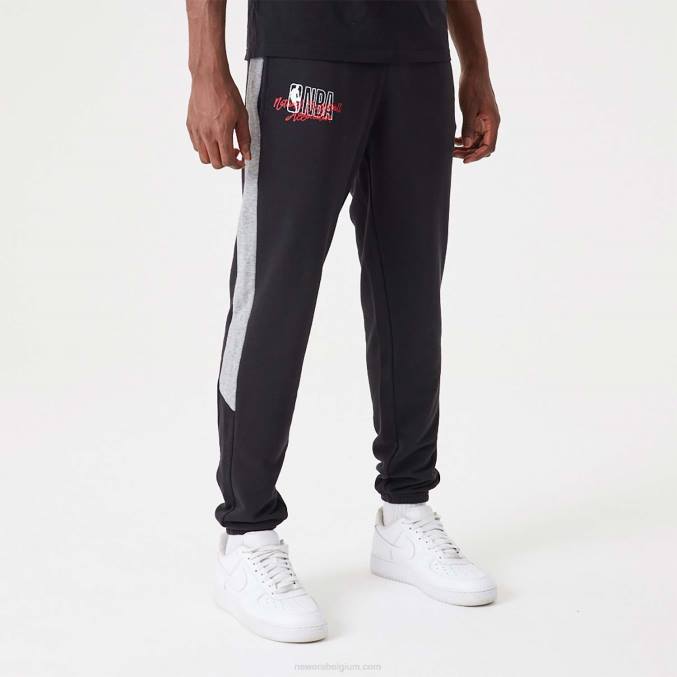 New Era nba logo script zwarte joggingbroek BT242601