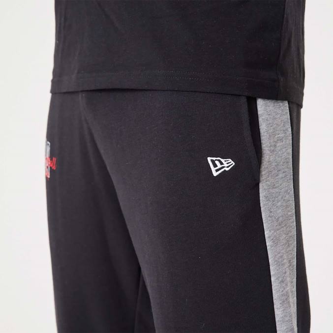 New Era nba logo script zwarte joggingbroek BT242601