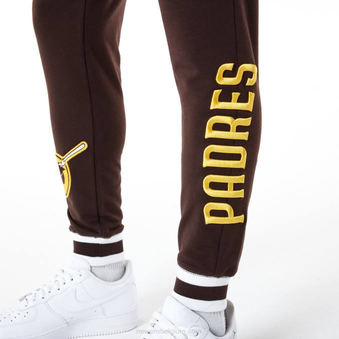 New Era san diego padres mlb logo select zwarte joggingbroek BT242608