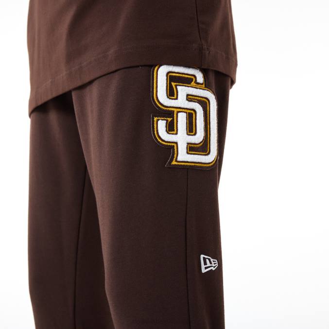 New Era san diego padres mlb logo select zwarte joggingbroek BT242608