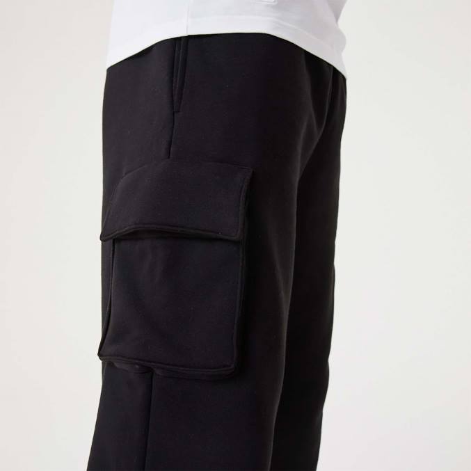New Era zwarte cargo-joggingbroek BT242619