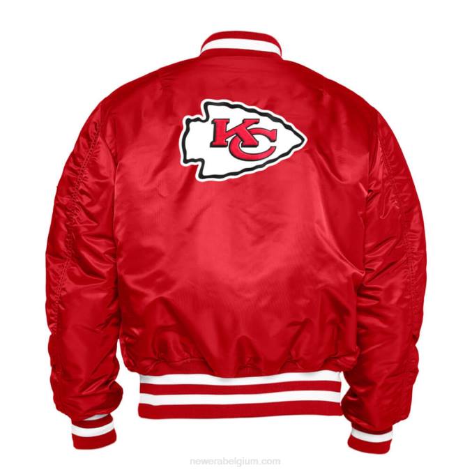 New Era Kansas City Chiefs x Alpha Industries rood omkeerbaar bomberjack BT242576