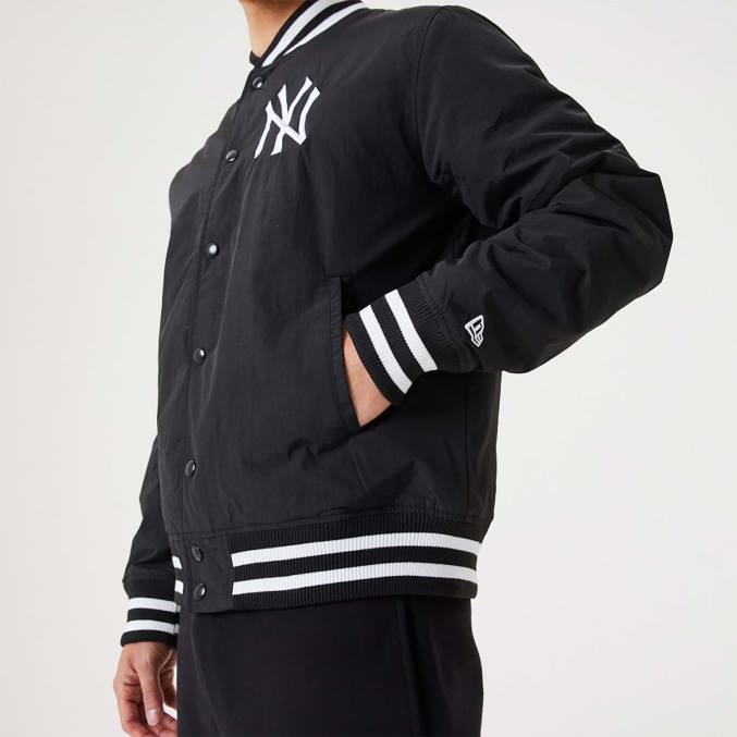 New Era New York Yankees mlb teamlogo zwart bomberjack BT242573