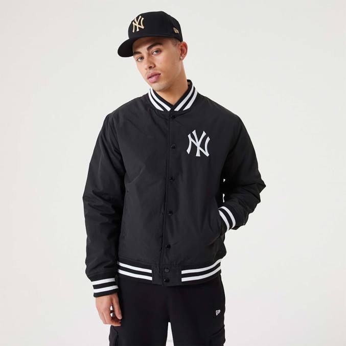 New Era New York Yankees mlb teamlogo zwart bomberjack BT242573