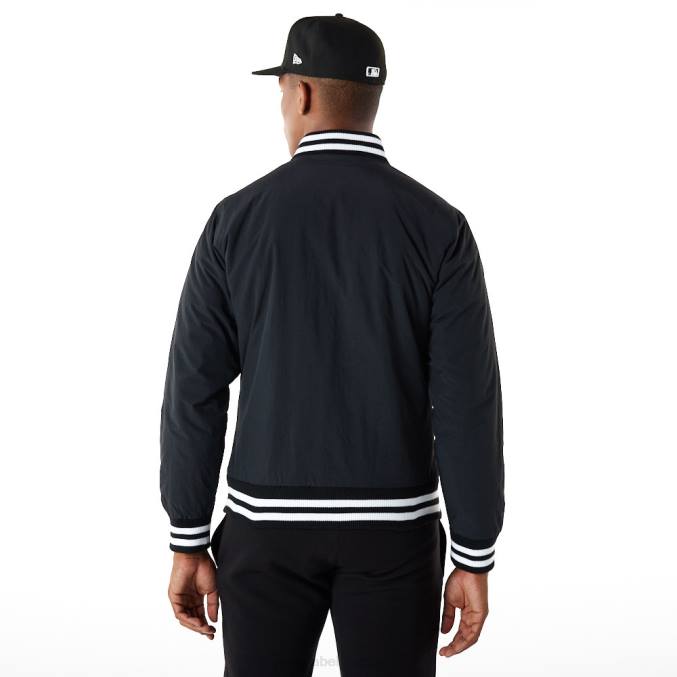 New Era Zwart bomberjack met New York Yankees-teamlogo BT242584