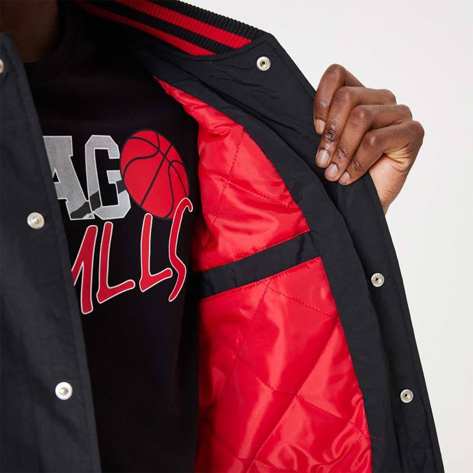 New Era chicago bulls nba script zwart bomberjack BT242563