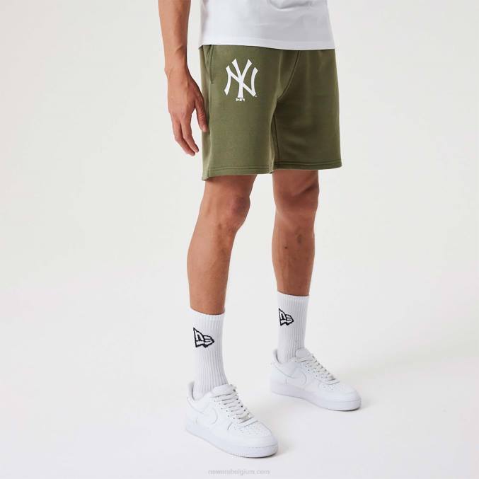 New Era New York Yankees MLB League Essential medium groene korte broek BT242643