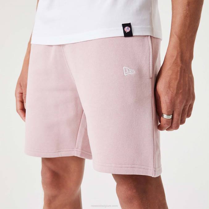 New Era New York Yankees MLB League essentiële pastelroze shorts BT242644