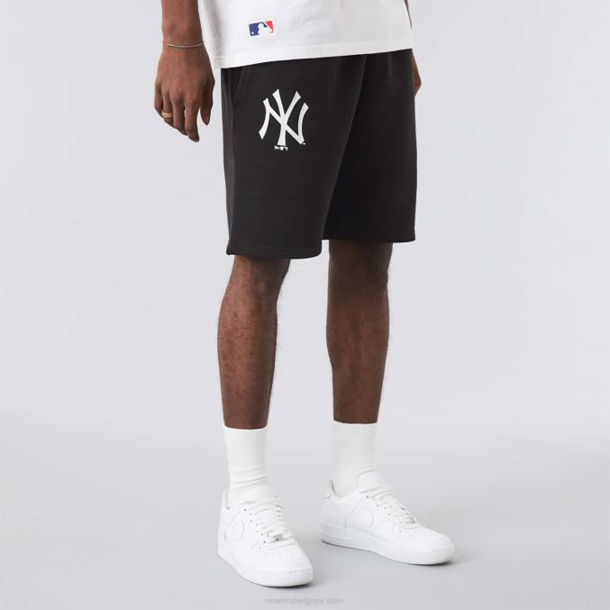 New Era New York Yankees seizoensgebonden zwarte shorts BT242636