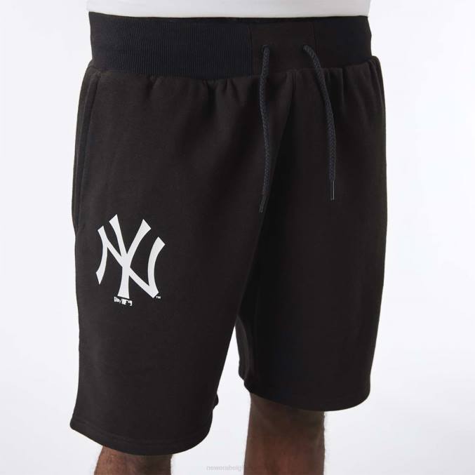 New Era New York Yankees seizoensgebonden zwarte shorts BT242636