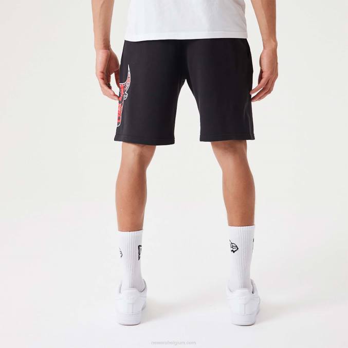 New Era chicago bulls nba team logo zwarte short BT242640