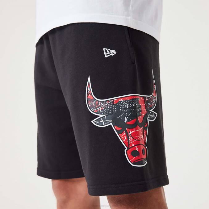 New Era chicago bulls nba team logo zwarte short BT242640