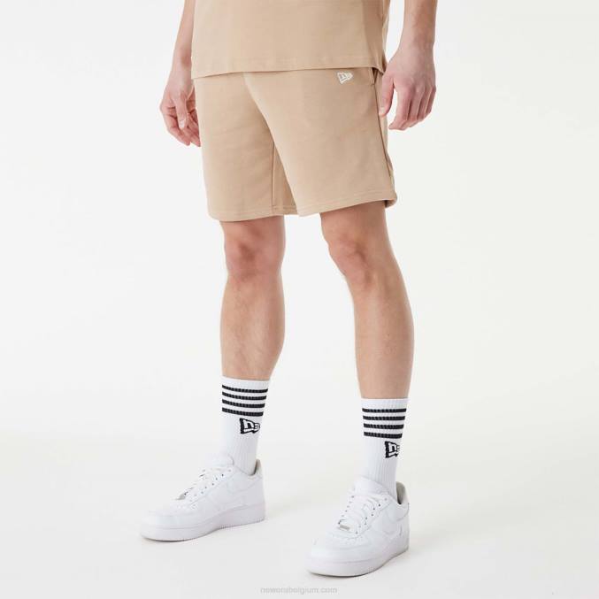 New Era detroit tigers mlb gestapelde bruine short met logo BT242625