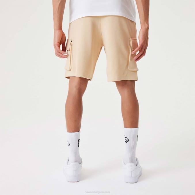 New Era essentiële lichtbeige cargoshort BT242648