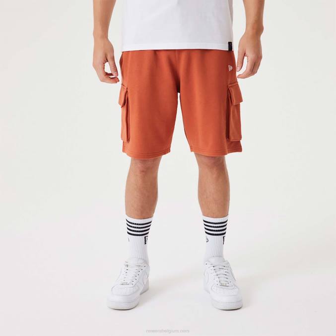 New Era essentiële middenbruine cargoshort BT242649