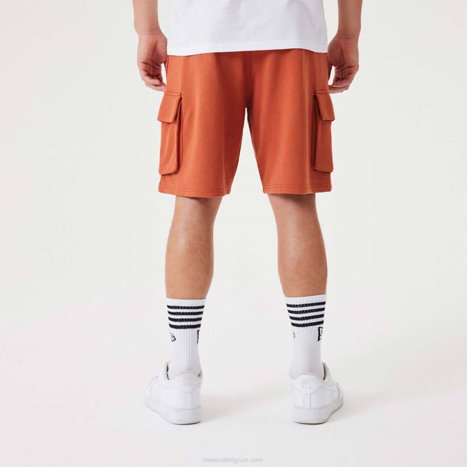New Era essentiële middenbruine cargoshort BT242649