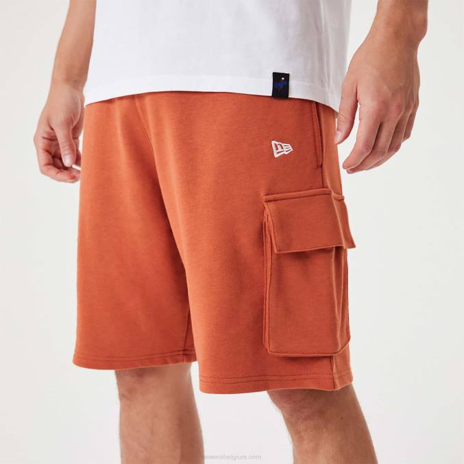 New Era essentiële middenbruine cargoshort BT242649