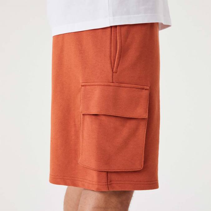 New Era essentiële middenbruine cargoshort BT242649