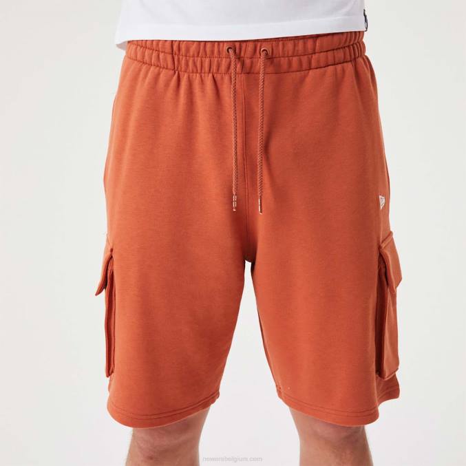 New Era essentiële middenbruine cargoshort BT242649