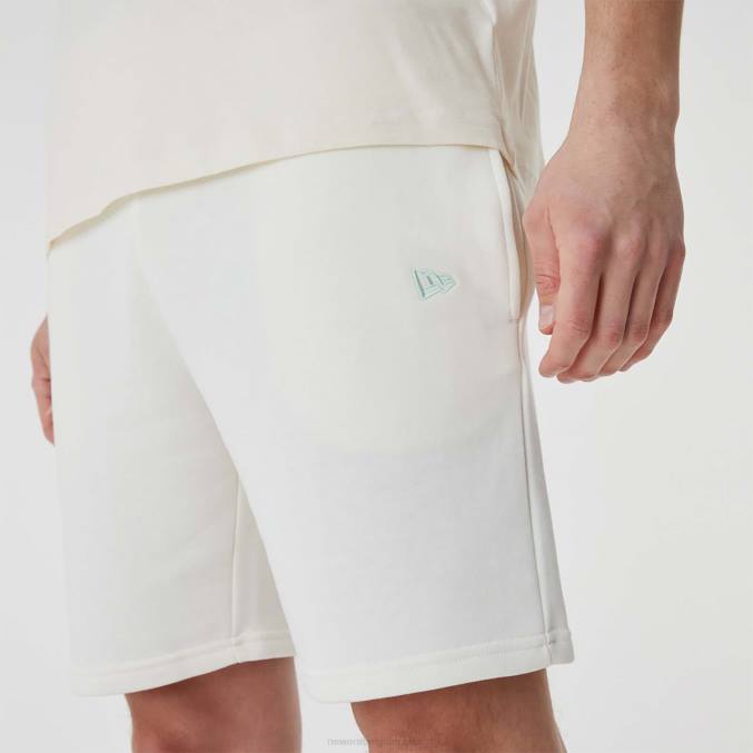 New Era la dodgers mlb gestapelde witte short met logo BT242629
