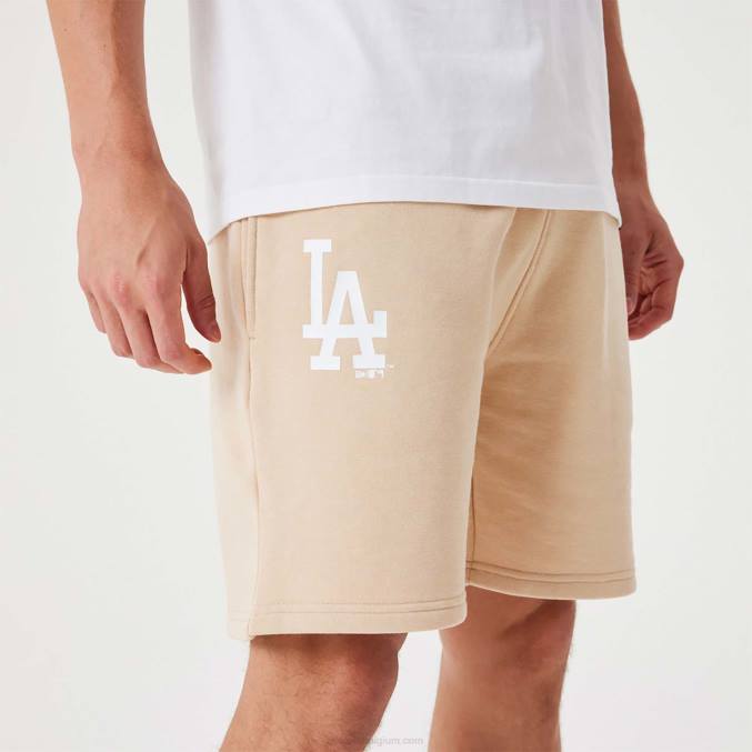 New Era la dodgers mlb league essentiële lichtbeige short BT242642
