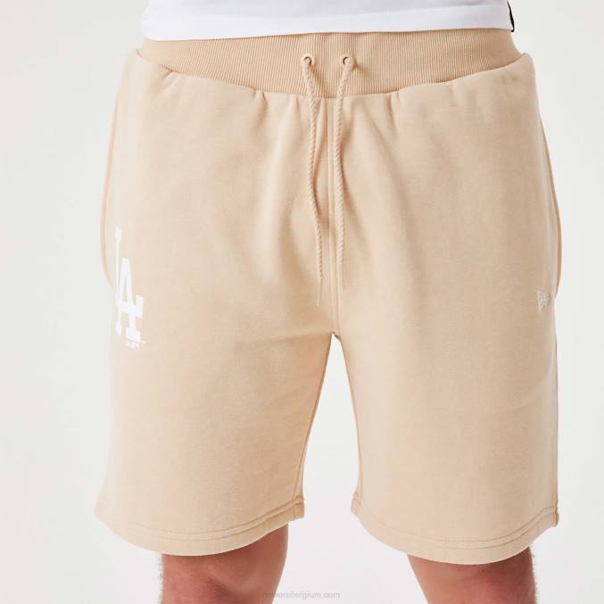 New Era la dodgers mlb league essentiële lichtbeige short BT242642