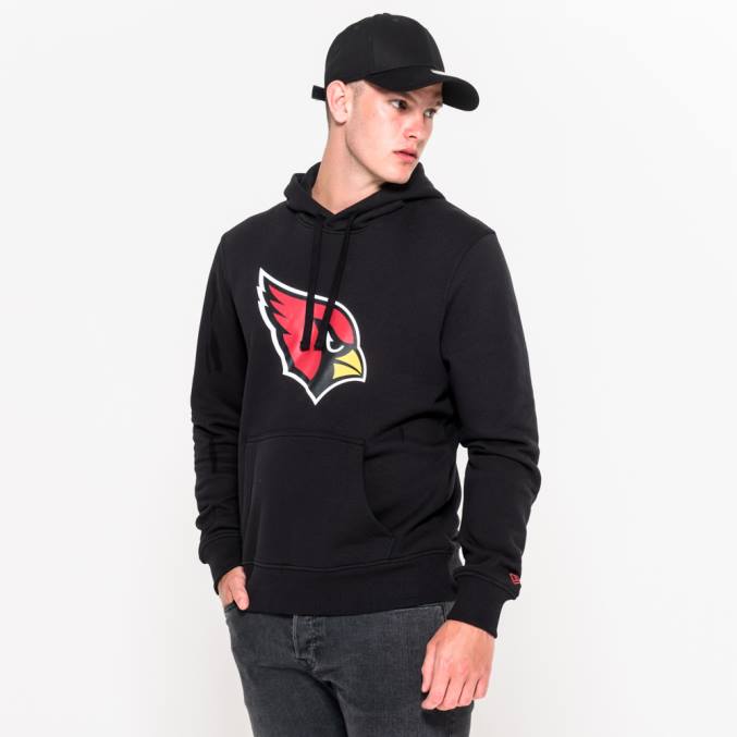 New Era Arizona Cardinals teamlogo zwarte hoodie BT242708