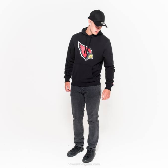 New Era Arizona Cardinals teamlogo zwarte hoodie BT242708