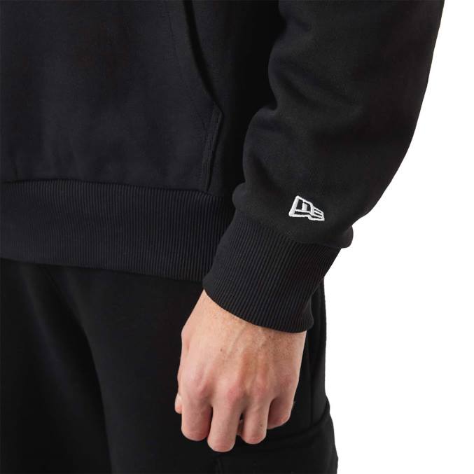 New Era Brooklyn Nets NBA-teamlogo zwarte hoodie BT242715
