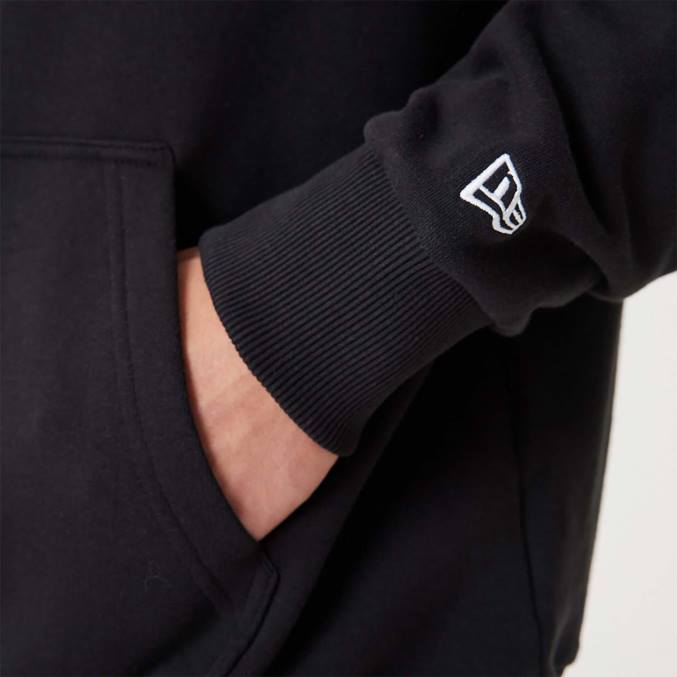 New Era Brooklyn Nets nba infill team logo zwarte pullover hoodie BT242704