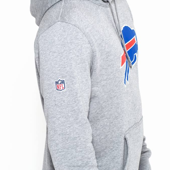 New Era Buffalo Bills pullover team logo grijze hoodie BT242732