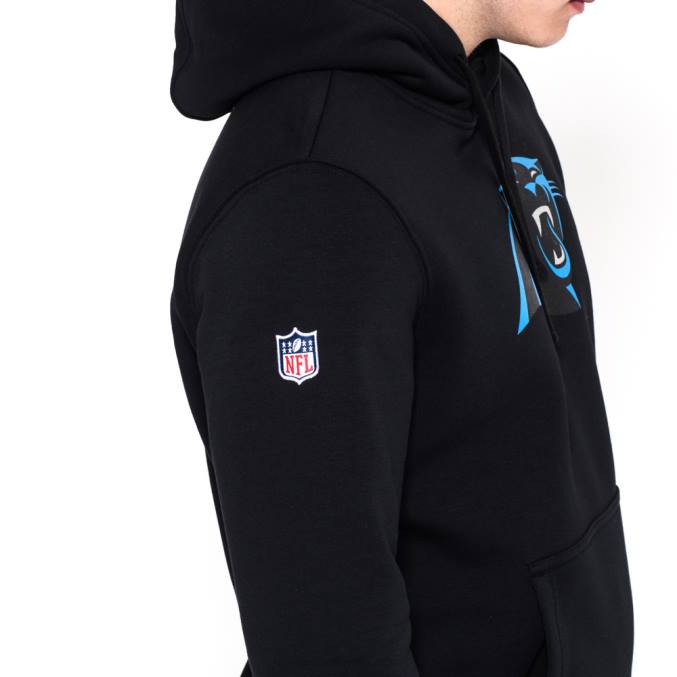 New Era Carolina Panthers team logo zwarte hoodie BT242741