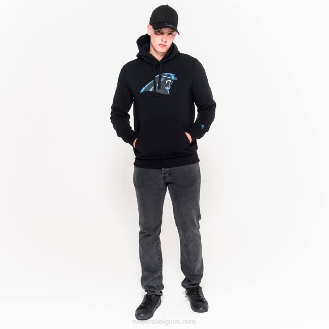 New Era Carolina Panthers team logo zwarte hoodie BT242741