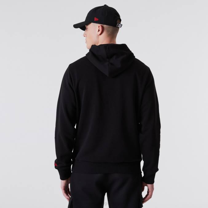 New Era Chicago Bulls NBA omtreklogo zwarte hoodie BT242813