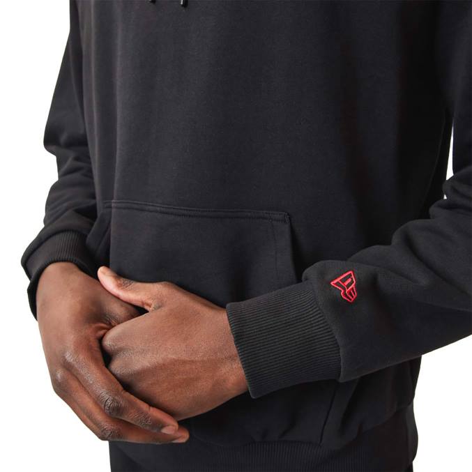New Era Chicago Bulls NBA teamlogo zwarte hoodie BT242747