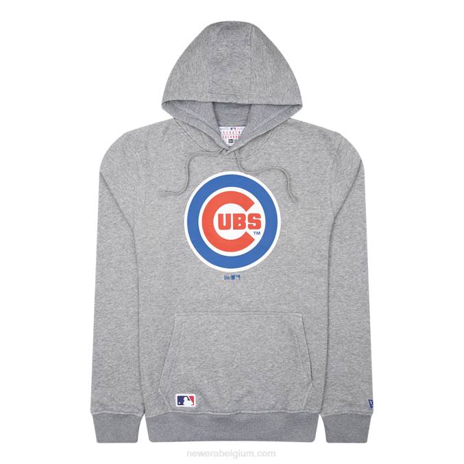 New Era Chicago Cubs mlb team logo grijze hoodie BT242822