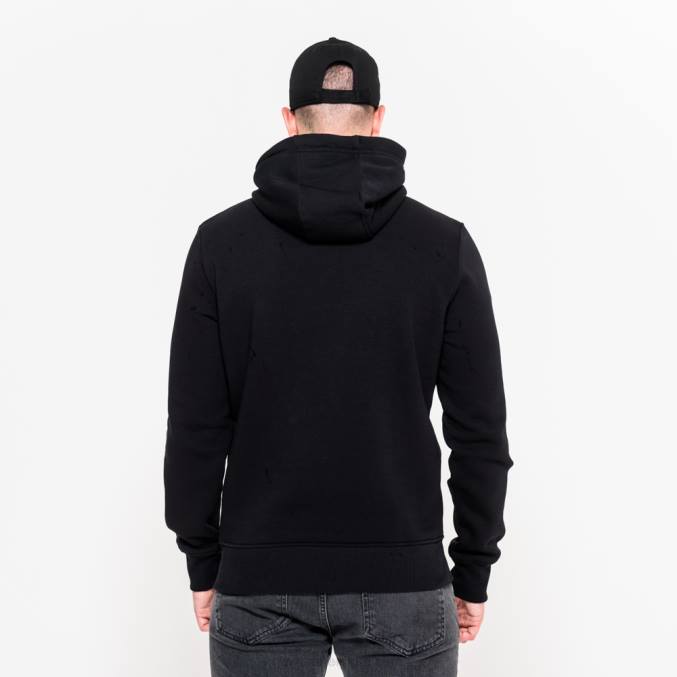 New Era Cincinnati Bengalen teamlogo zwarte hoodie BT242795