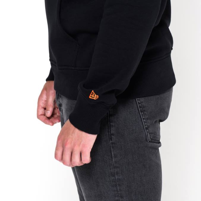 New Era Cincinnati Bengalen teamlogo zwarte hoodie BT242795