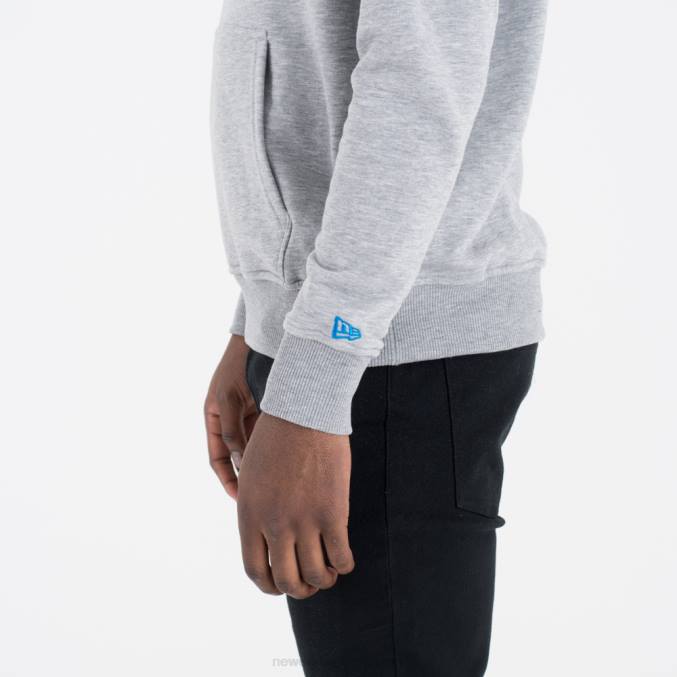New Era Dallas Mavericks team logo grijze pullover hoodie BT242703
