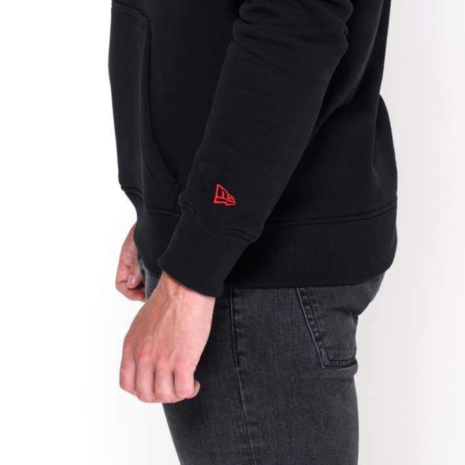 New Era Kansas City Chiefs teamlogo zwarte hoodie BT242824
