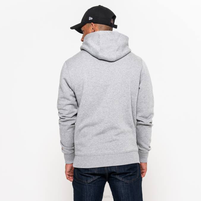 New Era Miami Dolphins team logo grijze hoodie BT242838