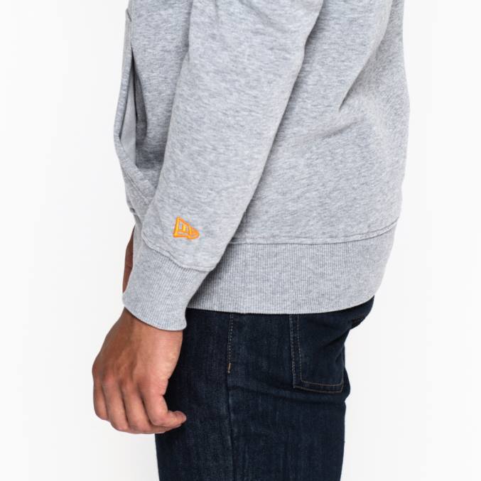 New Era Miami Dolphins team logo grijze hoodie BT242838