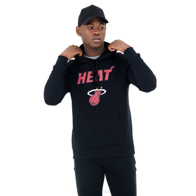 New Era Miami Heat zwarte hoodie BT242661