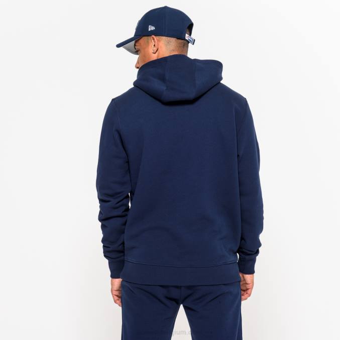 New Era New England Patriots teamlogo blauwe hoodie BT242693