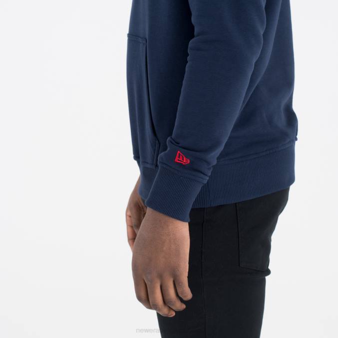 New Era New Orleans Pelicans NBA-teamlogo marineblauwe hoodie BT242818