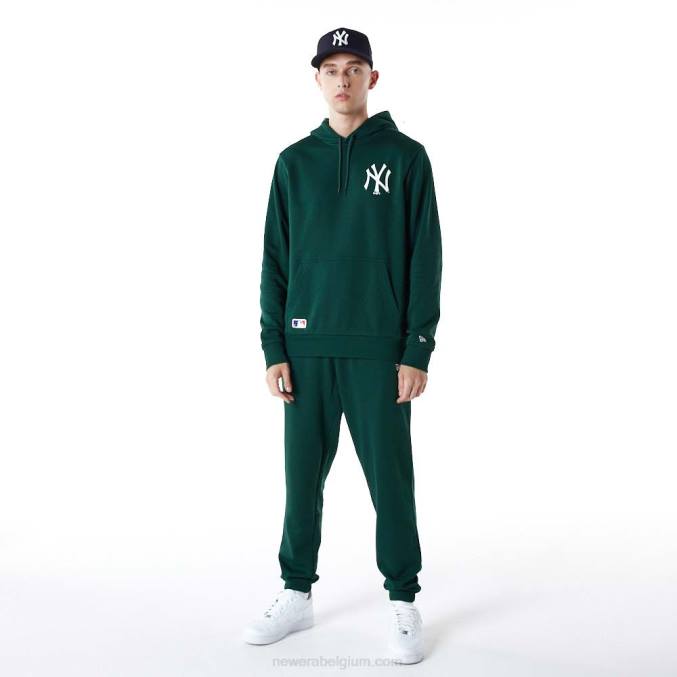New Era New York Yankees Essentials donkergroene hoodie BT242769