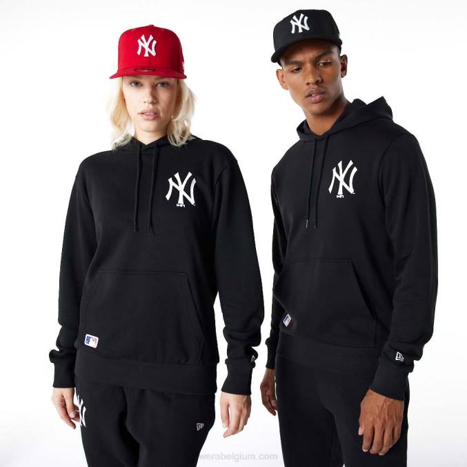 New Era New York Yankees Essentials zwarte hoodie BT242785