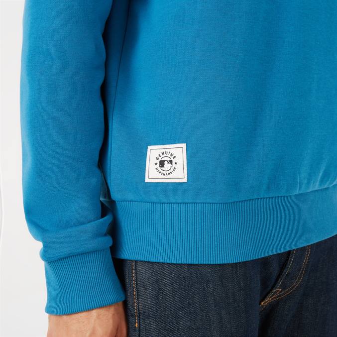 New Era New York Yankees Heritage blauw sweatshirt met ronde hals BT242815