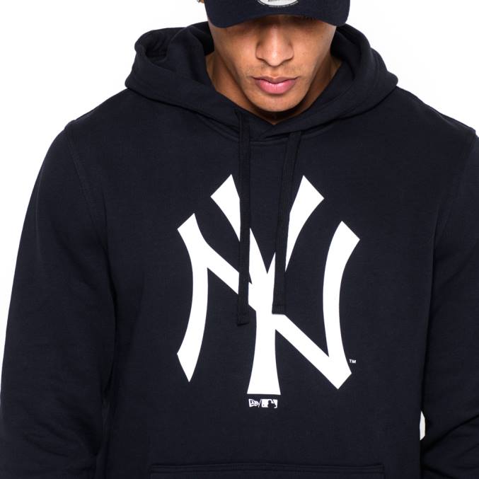 New Era New York Yankees marineblauwe hoodie BT242709